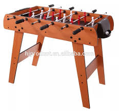 The original or the standard size of these tables is 56 inches. 38 Inch Kids Mini Table Football 6 Rods Small Size Foosball Table Soccer Babyfoot Buy Small Table Football Game Kid S Indoor Babyfoot Football Mini Table Soccer Game Product On Alibaba Com
