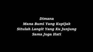 Lyrics for terlalu memuja by wany hasrita. Chords For Wany Hasrita Canggung Lirik Video