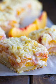 Peaches and Cream Bars