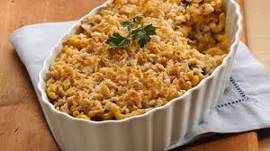 Turn out into a generously buttered casserole dish (approximately 1 1/2 quarts). Mac And Cheese Recipes Bettycrocker Com