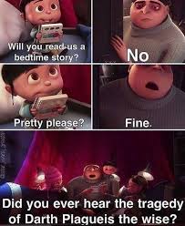 Have You Heard The Legend Of Darth Plagueis The Wise 27 Funny Star Wars Prequel Memes Star Wars Humor Funny Star Wars Memes Star Wars Memes