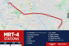 Nry architects was appointed for the design of elevated five stations from bandar utama to ss7. Infographic The Mrt 4 Stations From N Domingo To Ortigas To Taytay Abs Cbn News