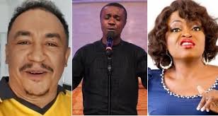 Image result for Funke Akindele cautions Daddy Freeze over Hallelujah Challenge