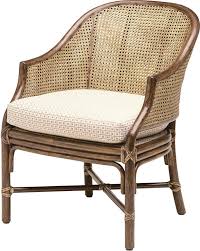 This Comfortable And Versatile Occasional Chair Features Mcguire S Innovative Double Caning On The Ba Chair Mcguire Furniture Traditional Living Room Furniture