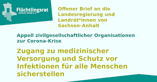 Noch vor wenigen tagen waren es doppelt. Offener Brief An Die Landesregierung Und Landrat Innen Von Sachsen Anhalt Zur Corona Krise Fluchtlingsrat Sachsen Anhalt E V