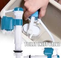 Universal Bottom-Entry Toilet Fill Valve – Adjustable Height (21-34cm), ABS Plastic, Dual Flush & Water-Saving For DIY Repair