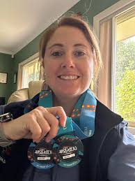 Whether it's a medal or a buckle, however you rock that thing, show it off  loud and proud