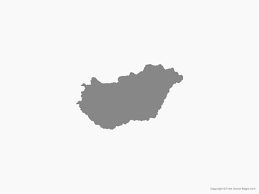Select from premium hungary map vector of the highest quality. Vector Map Of Hungary Single Color Free Vector Maps