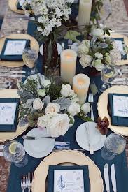 Blue Wedding Ideas With Beautiful Charm Modwedding Wedding Table Settings Wedding Table Wedding Tablescapes