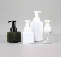 250ML 450ML Square Plastic Foam Pump Bottle Liquid Foaming Soap Dispenser  Handwash Bottle