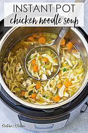 This Easy Recipe For Instant Pot Chicken Noodle Soup Is The Best Way To In 2020 Homemade Chicken Soup Instant Pot Chicken Soup Recipe Instant Pot Soup Recipes
