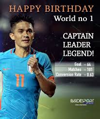 Taking to instagram stories, anushka shared the photo. Happybirthdaychhetri World No 1 With The Best Conversation Ratio Sunilchhetri Has Left Behind The Likes Of Sunil Chhetri Birthday World Latest Sports News