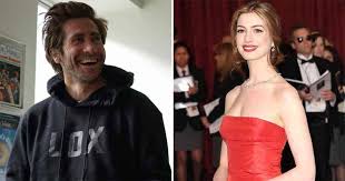 Jacob benjamin gyllenhaal was born in los angeles, california, to producer/screenwriter naomi foner (née achs) and director stephen gyllenhaal. When Jake Gyllenhaal Tried To Help Anne Hathaway Prep For A S X Scene I Always Feel Like It S My Responsibility To Kind Of Protect Her