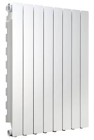 Radiateur leroy merlin eau chaude. Radiateur Eau Chaude Horizontal Prodige Modern Blanc 1426w H 85 7 X L 64 Cm Leroy Merlin