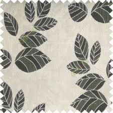 Choose one of our 17,567 floral pattern free vector art files! Black Grey Color Natural Floral Pattern Leaves Texture Flowing Hanging Leaf With Polyester Thick Background Main Curtain