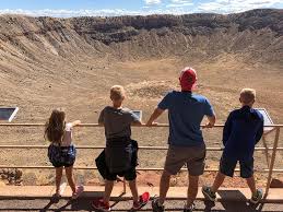 The impact occurred approximately 50,000 years ago from a meteor weighing several hundred thousand tons. Meteor Crater In Arizona Tips For Visiting Caddywampus Life