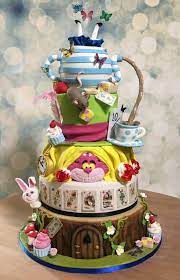 Alice, alice in wonderland, cupcake ideas, cupcake recipe, eat me, key. Alice In Wonderland Cake Alice In Wonderland Cakes Disney Birthday Cakes Extreme Cake Makers