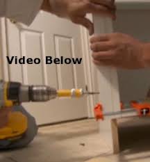For uneven walls, clamp the filler strip to the frame. How To Attach Fillers On Cabinets