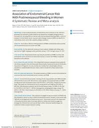 Common causes of postmenopausal bleeding are: Https Medicinainterna Net Pe Sites Default Files C C3 A1ncer 20endometrial 20y 20sangrado 20en 20la 20postmenopausia Pdf