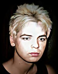 On our way to the Darlington Numan Disco in April 1983. I am the one