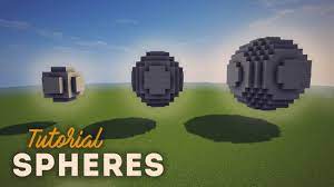 Cut small and large circles from 1.5 in. Minecraft Sphere Tutorial Nashcrafter Youtube