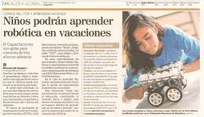 La información más completa de niños en abc.es. Tec Es Noticia En Los Medios Ninos Podran Aprender Robotica En Vacaciones Hoy En El Tec
