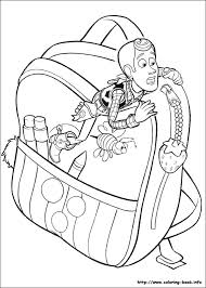 From the third movie, you can see andy and bonnie playing with his toys in these toy story coloring pages. Toy Story 3 Coloring Picture