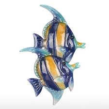 Nautical wooden fish wall hanging ornaments wood fish decoration wooden wall ornaments for home wall decor hanger crafts gift. Tropical Fish Wall Hanging 2 Iron Wall Decor Creative Ornament Craft 9 8 Wall Art Wall Hanging Marine Life Walmart Canada