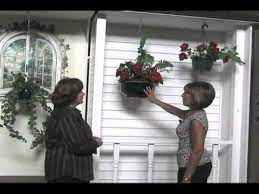 The best plants have some sort of hanging feature. Invisible Plant Hanger For Flower Baskets Houseplants And Holiday Decorations Youtube