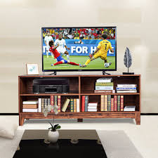 Bring hollywood home with modern entertainment stands, credenzas, entertainment cabinets, and tv furniture from sauder®. Goplus 58 Modern Wood Tv Stand Console Storage Entertainment Media Center Living Room Home Furniture Hw60356 Tv Stands Aliexpress