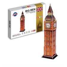 Educational 3d Model Puzzle Jigsaw Big Ben Diy Toy Big Ben Diy Toys Jigsaw Puzzles