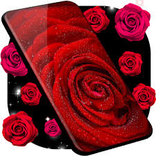 Baja para seguir encontrando más fondos de pantalla hd para móvil. Red Rose Live Wallpaper Flowers 4k Wallpapers Apps En Google Play