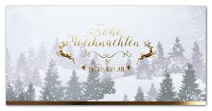 Winterwunder werden wahr, wenn weihnachtswichtel weiße weihnacht wünschen. Gunstige Weihnachtsgrusskarte Mit Winterlichem Wald Und Goldfoliendruck Weihnachten Weihnachtskarten Gunstige Weihnachtskarten Alle Karten De