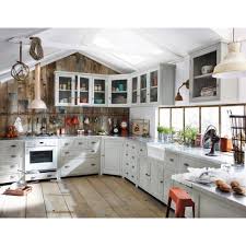 Envie d'un espace fonctionnel et authentique ? Meuble Bas De Cuisine Pour Four En Bois D Acacia Gris L 70 Cm Zinc Maisons Du Monde