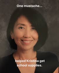 One year, Kristina was raising classroom donations for a set of  microscopes. She was skeptical that she'd ever get the funding she needed  to make such a big purchase. Then she got