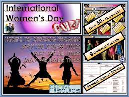 Here are some of the ways you can support the ongoing fight for equality we earn a commission for products purchased through some links in this article. International Women S Day Quiz Teaching Resources