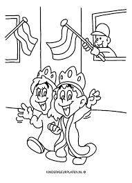 Check spelling or type a new query. Kleurplaat Koning En Koningin Vlaggen Feestdagen