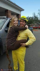 George lives in the big city (chicago as said by the man with the yellow hat (ted) in the episode curious george takes a vacation) & in the country. Curious George And The Man With The Yellow Hat Costume Best Diy Costumes