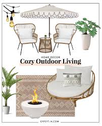 Looking to enjoy meals alfresco? Outdoor Patio Decor Ideas Gypsy Tan