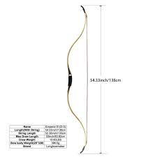 Longbowmaker Traditional Chinese Ming Arhcery Recurve Bow