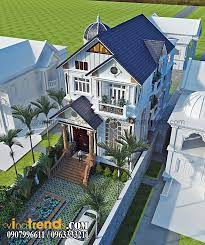 Thiết kế sân vườn biệt thự tổng thể không nhà. Máº«u Biá»‡t Thá»± 3 Táº§ng Nha VÆ°á»n 3 Táº§ng 9x18m Ä'áº¹p Lung Linh NhÆ° Cá»• Tich á»Ÿ Long An