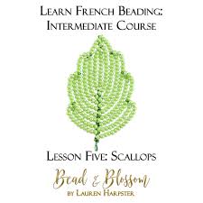 Try the conjugation trainer (online). Scallops Pdf Tutorial Learn French Beading Intermediate Course Lesson Five Bead Blossom