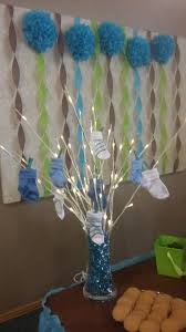 Baby Shower Brown Green And Blue Ideas Tree Baby Shower Cafe Azul Y Verde Ideas Arbol De Calcetin Green Baby Shower Brown Baby Shower Ideas Baby Shower Fall