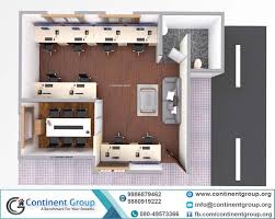 3d Floor Plan Top View Office Interior Bangalore Top Small House Elevation Design House Front Design Small House Elevation
