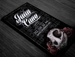Imagine yourself at an event when someone asks you what do you do, and you just answer it orally rather than providing a tattoo business card which exhibits your work style and personality as a tattoo artist. Tattoo Business Card On Behance