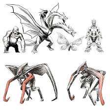 Godzilla Godzilla Godzilla Wallpaper Kaiju Monsters