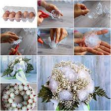 Floral & wedding accent your home and enhance your event with the beautiful event and wedding decor we offer in our wedding and floral department. Flower Bouquet From Egg Box Tray