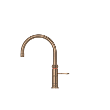 Due to a half century of neglect, it has a beautiful patina. Quooker 22 Frptncube Armatur Messing Patina
