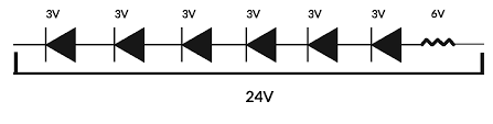 Hopefully those looking for practical information on electrical circuits and wiring led components found this guide first. Led Strip Light Internal Schematic And Voltage Information Waveform Lighting