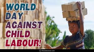 How does child labour harm children? World Day Against Child Labour Quotes Images 2021 Theme Poster Status
